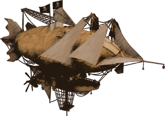 Abney Park Airship HMS Ophelia
